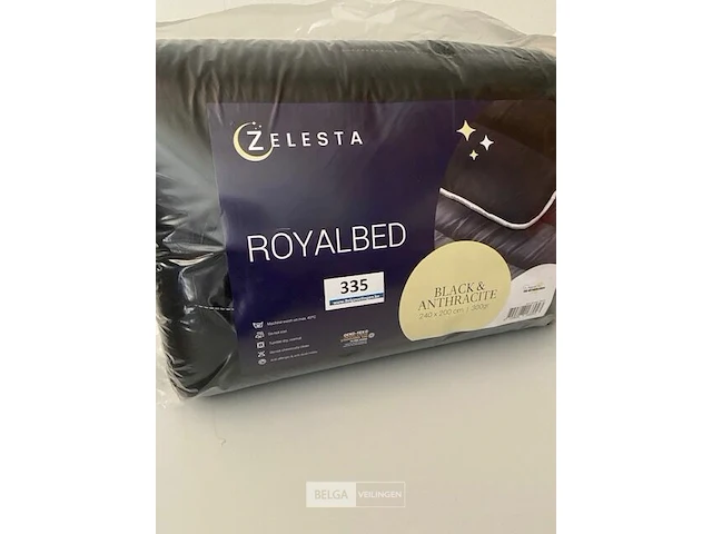 Zelesta royalbed twee kleuren 240 x 200 300 gr - afbeelding 1 van  3