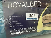 Zelesta royalbed twee kleuren 240 x 200 300 gr - afbeelding 3 van  3