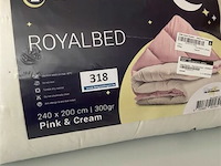 Zelesta royalbed twee kleuren 240 x 200 300 gr - afbeelding 2 van  3