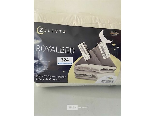 Zelesta royalbed twee kleuren 240 x 200 300 gr - afbeelding 2 van  3