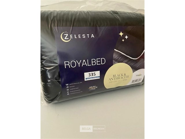 Zelesta royalbed twee kleuren 240 x 200 300 gr - afbeelding 2 van  3