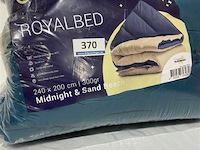 Zelesta royalbed twee kleuren 240 x 200 300 gr - afbeelding 1 van  3