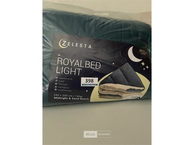 Zelesta royalbed twee kleuren 240 x 200 300 gr - afbeelding 2 van  3