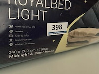 Zelesta royalbed twee kleuren 240 x 200 300 gr - afbeelding 3 van  3