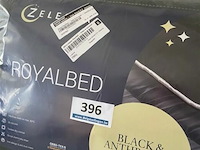 Zelesta royalbed twee kleuren anthracite en black 200 x 200 300 gr - afbeelding 3 van  3