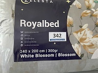 Zelesta royalbed white blossom 240 x 200 300 gr - afbeelding 3 van  3