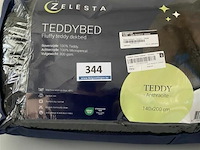 Zelesta teddybed fluffy anthracite 140 x 200 - afbeelding 2 van  3