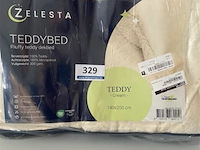 Zelesta teddybed fluffy cream 140 x 200 - afbeelding 3 van  3