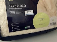Zelesta teddybed fluffy cream 240 x 200 300 gr - afbeelding 1 van  3