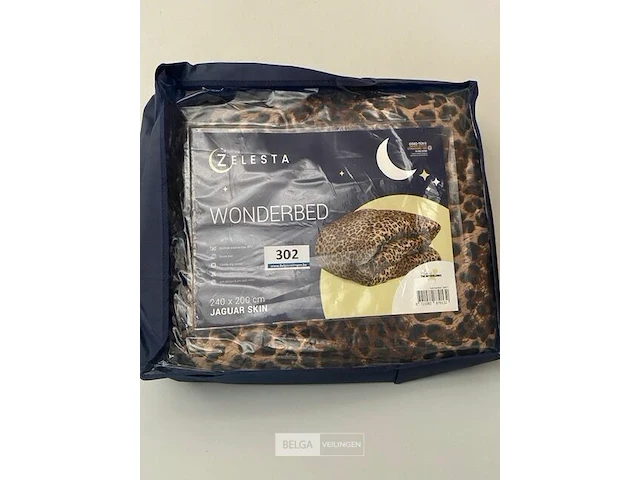 Zelesta wonderbed jaguar skin 240 x 200 - afbeelding 1 van  3
