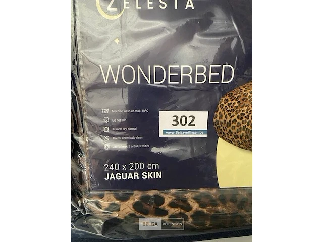 Zelesta wonderbed jaguar skin 240 x 200 - afbeelding 3 van  3