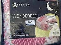 Zelesta wonderbed patchwork pink 140 x 200 - afbeelding 1 van  3