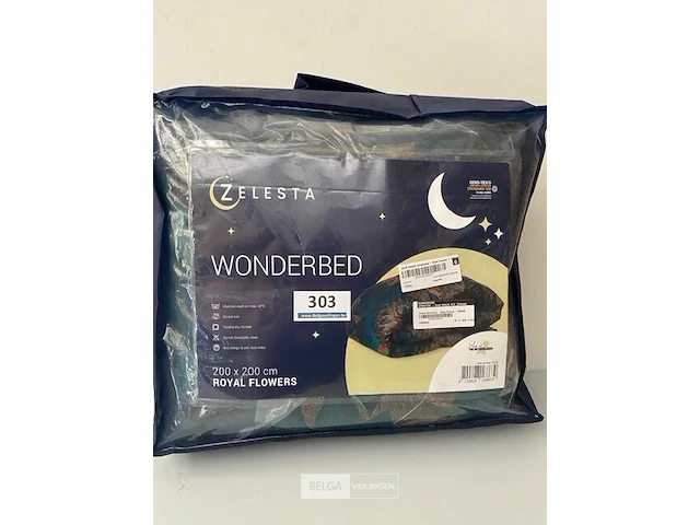 Zelesta wonderbed royal flowers 200 x 200 - afbeelding 1 van  3