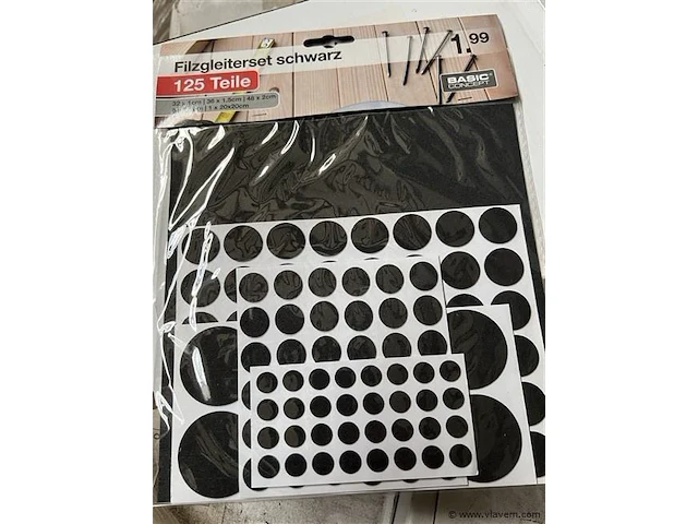Zelfklevende vilten pads - afbeelding 1 van  3