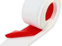Zelfklevende vinyl plintstrip 10cm hoog, 6m op rol - afbeelding 2 van  5