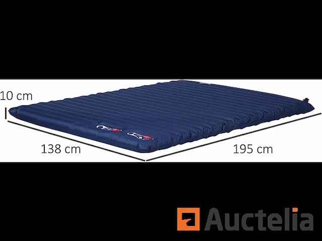 Zelfopblazend campingmatras - grand confort 2 personen - afbeelding 4 van  9
