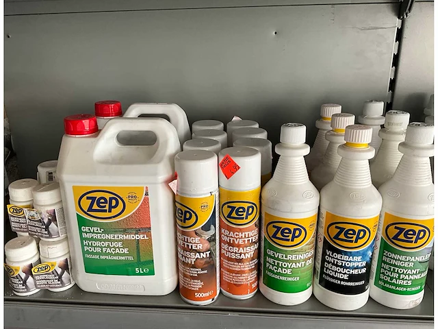 Zep mix kavel diverse schoonmaakmiddelen - afbeelding 1 van  6