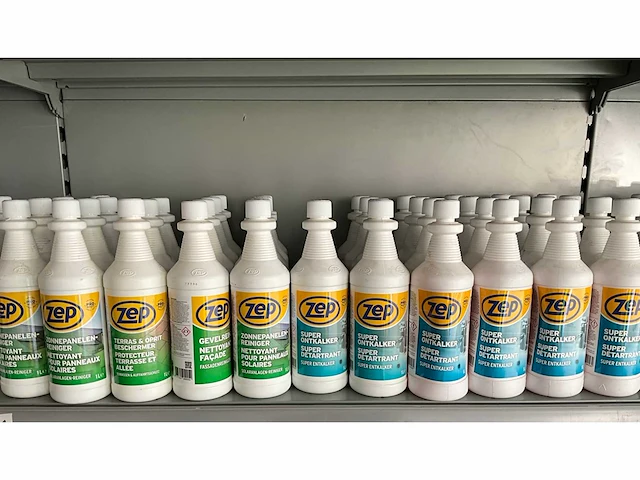 Zep mix kavel diverse schoonmaakmiddelen - afbeelding 1 van  4