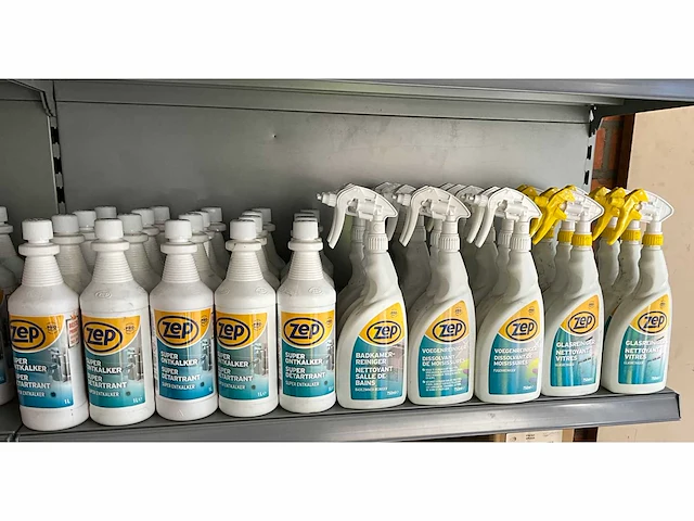 Zep mix kavel diverse schoonmaakmiddelen - afbeelding 1 van  4