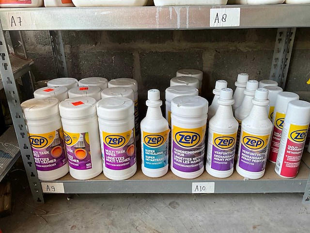 Zep mix kavel diverse schoonmaakmiddelen - afbeelding 1 van  4