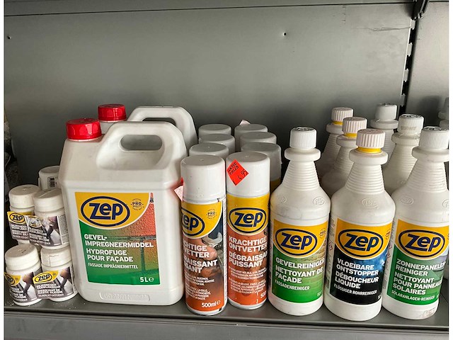 Zep mix kavel diverse schoonmaakmiddelen - afbeelding 1 van  6