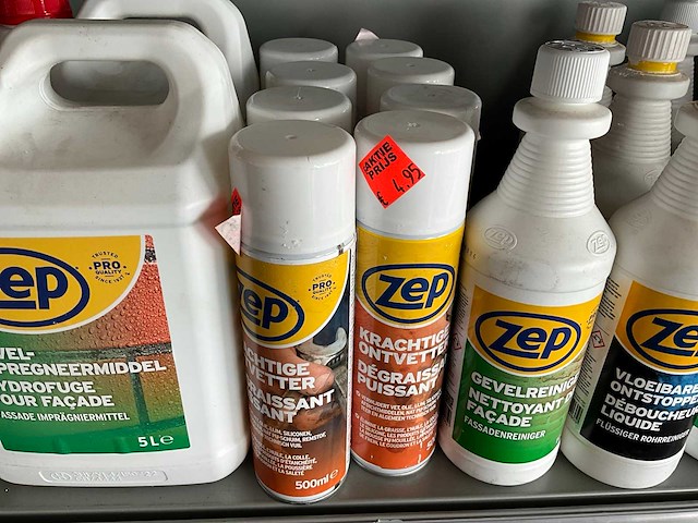 Zep mix kavel diverse schoonmaakmiddelen - afbeelding 5 van  6