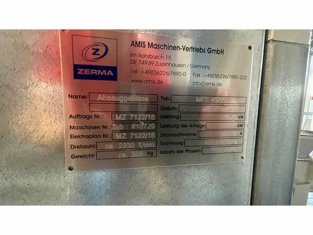 Zerma - gsc 700/1000 - breekinstallatie - 2019 - afbeelding 2 van  18
