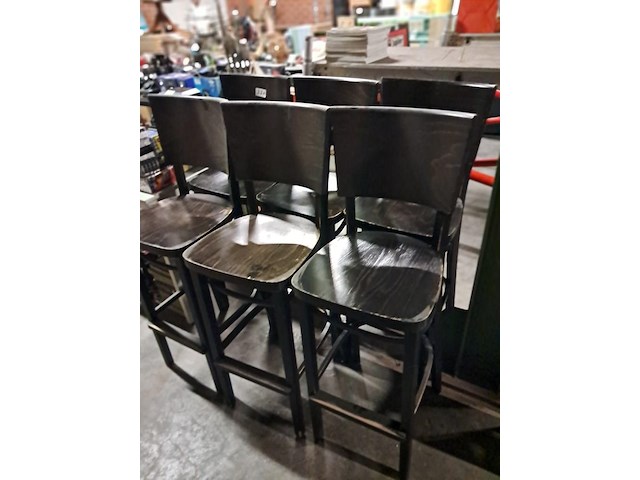Zes barstoelen - afbeelding 5 van  5