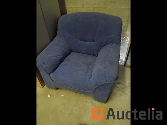 Zetel club bleu - afbeelding 2 van  4
