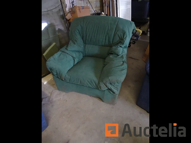 Zetel club groen - afbeelding 1 van  4