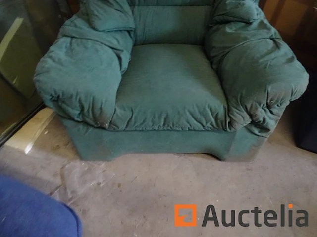Zetel club groen - afbeelding 3 van  4