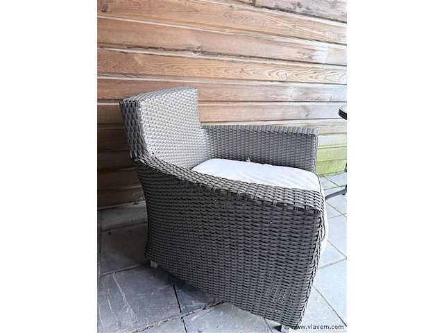 Zetel + kussen - mag buiten blijven - afbeelding 4 van  4