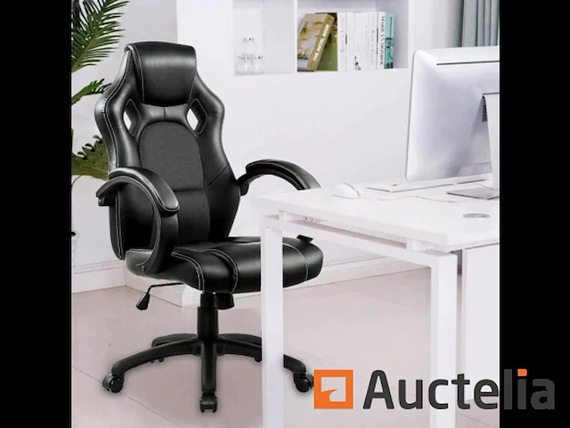 Zetel van bureautafel gaming stoel - modern comfortabel - afbeelding 4 van  4