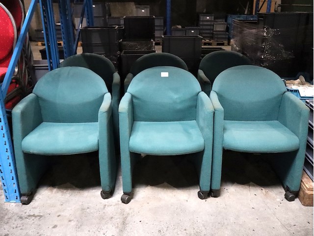 Zeteltjes op wielen (x6) - afbeelding 1 van  4