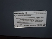Zgn printjet advanced, weidmuller, werking niet gekend - afbeelding 4 van  4