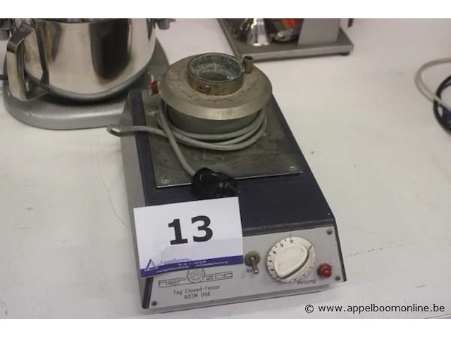 Zgn tag closed-tester, astm d56 - afbeelding 1 van  2