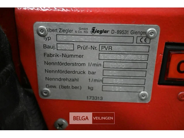 Ziegler mobiele bluspomp - afbeelding 8 van  8