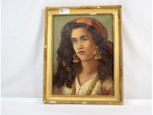 Zigeuner vrouw - afbeelding 1 van  5