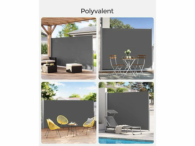 Zijluifel met uitschuifbare box -180 x 350 cm - afbeelding 7 van  8