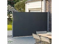 Zijluifel voor balkon en terras - 200 x 400 cm