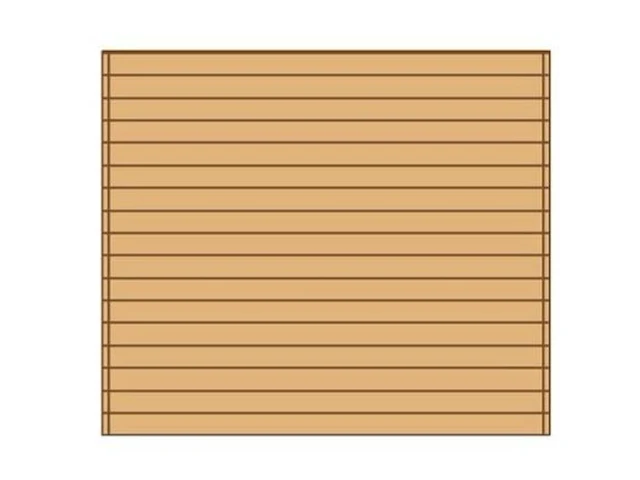Zijwand tbv carport 2,9x3 - afbeelding 1 van  1