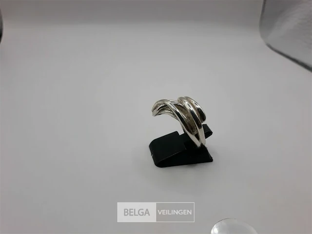 Zilveren handgemaakte ring maat 53 - afbeelding 4 van  4
