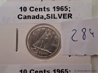 Zilveren munt canada - afbeelding 2 van  3