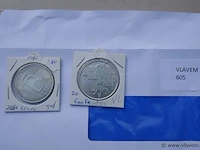 Zilveren munt - afbeelding 1 van  2