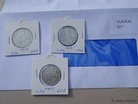 Zilveren munten 20 frank - afbeelding 1 van  1