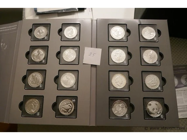 Zilveren munten - afbeelding 1 van  7
