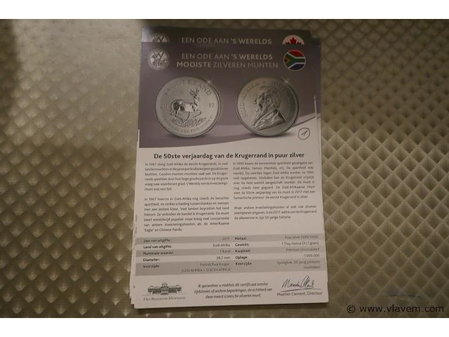 Zilveren munten - afbeelding 6 van  7