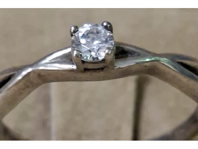 Zilveren ring - afbeelding 2 van  3