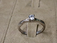Zilveren ring - afbeelding 1 van  4