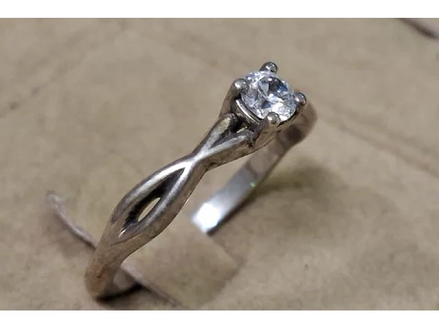Zilveren ring - afbeelding 3 van  4